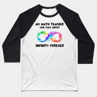 Math teacher art Baseball T-Shirt